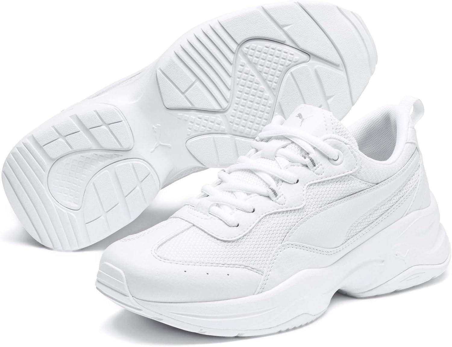Thumbnail 2 de PUMA Cilia Zapatillas: Estilo Blanco-Gris Violeta 🏃‍♀
