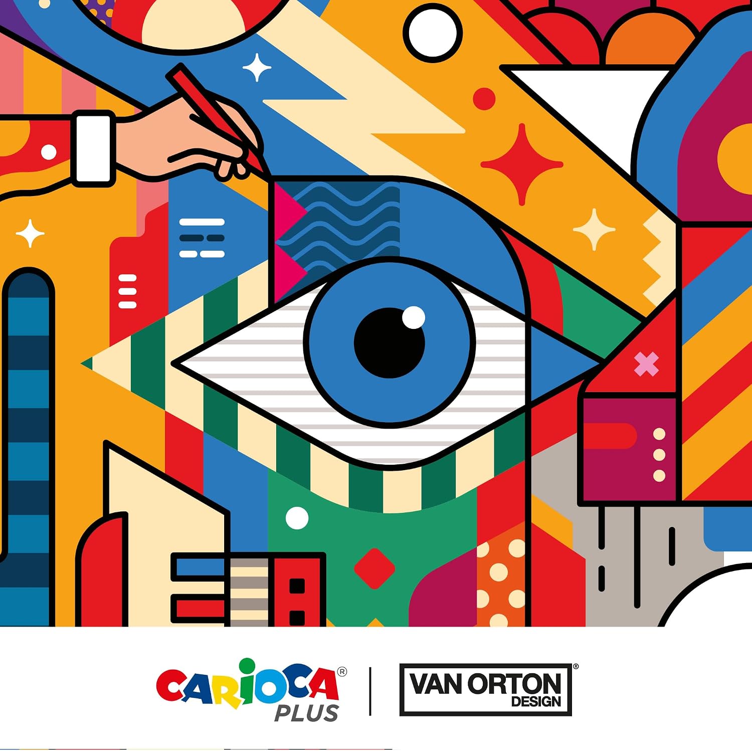 Detalle 2 de Carioca Plus Sketch Marker 32 pezzi