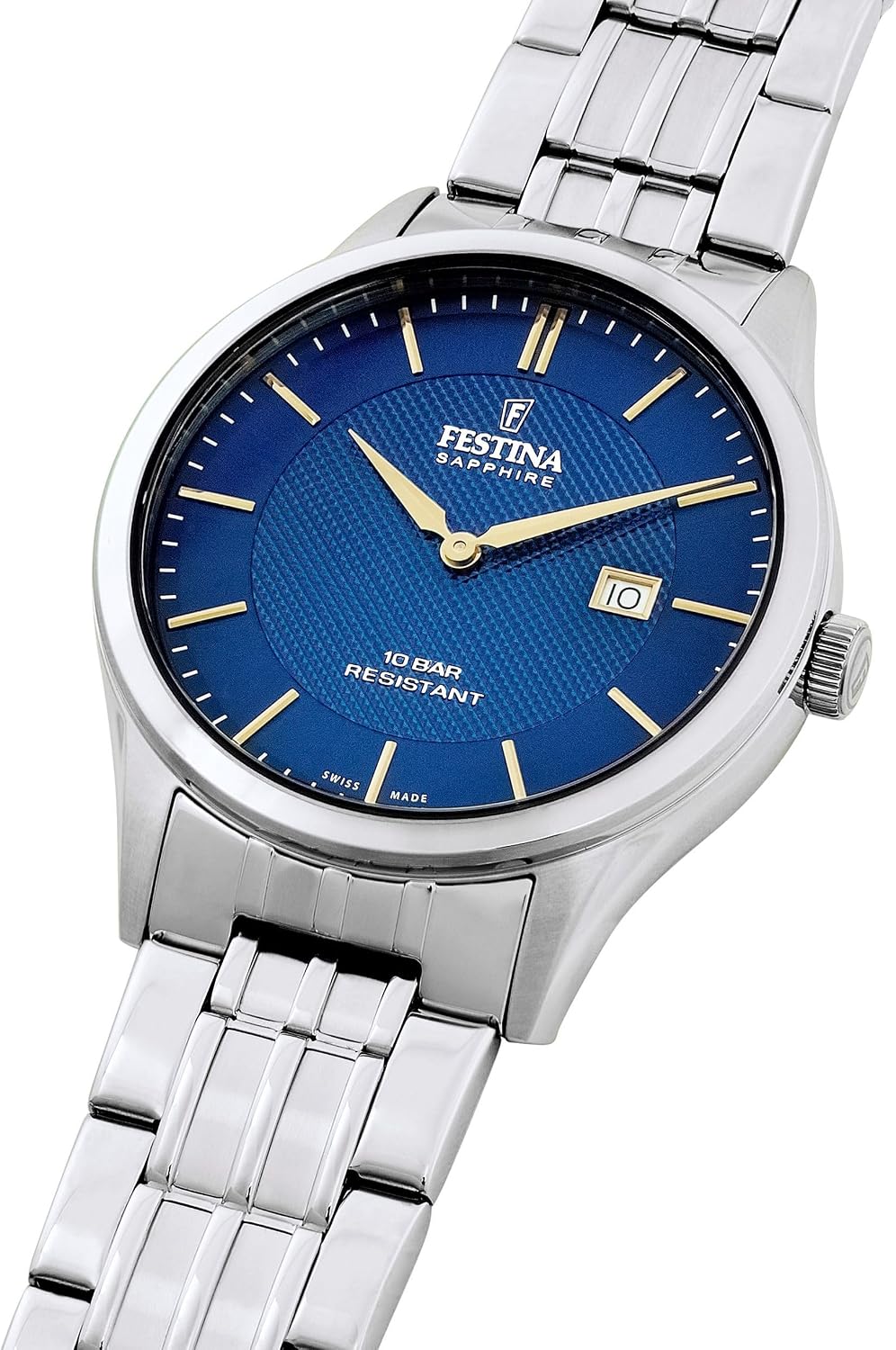 Detalle de Festina F20005/3 Herrenuhr 10 ATM