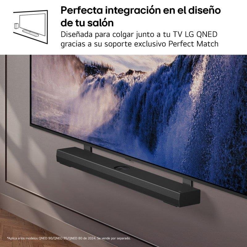 Thumbnail 1 de LG S70TR: Barra de sonido 5.1.1 con Dolby Atmos y subwoofer inalámbrico