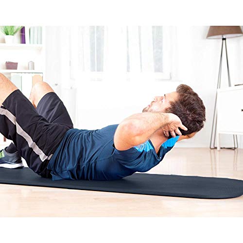 Thumbnail 6 de BAKAJI Tappetino Yoga in TPE Ecologico Doppia Superficie, 180 x 61 cm, 6 mm, Custodia Inclusa