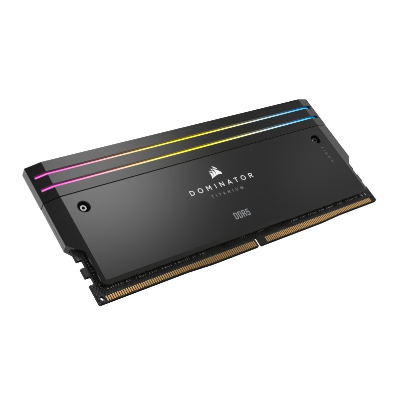 Detalle de Corsair Dominator Titanium DDR5 64GB 6400 MHz CL32 XMP Negro