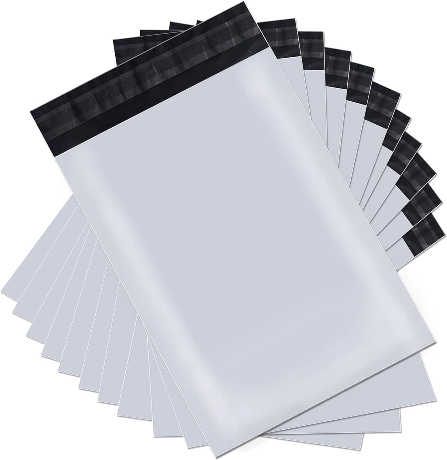 Thumbnail 6 de Newlng Lot de 100 enveloppes d'expédition en plastique – 300 x 420 mm, opaques et indéchirables