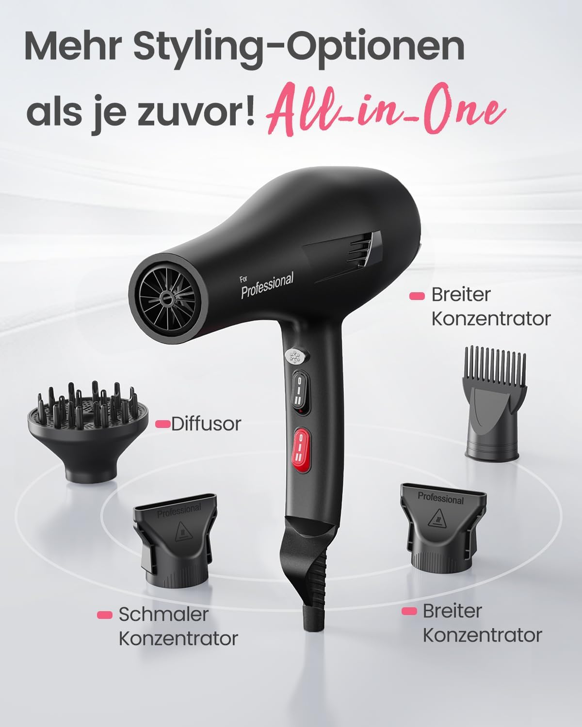 Thumbnail 6 de Dekuri Föhn Ionen Profi Haartrockner