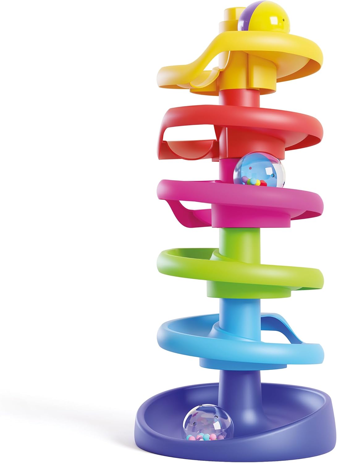Detalle de Quercetti Spiral Tower: Pista Biglie Educativa per Bambini 12 Mesi+