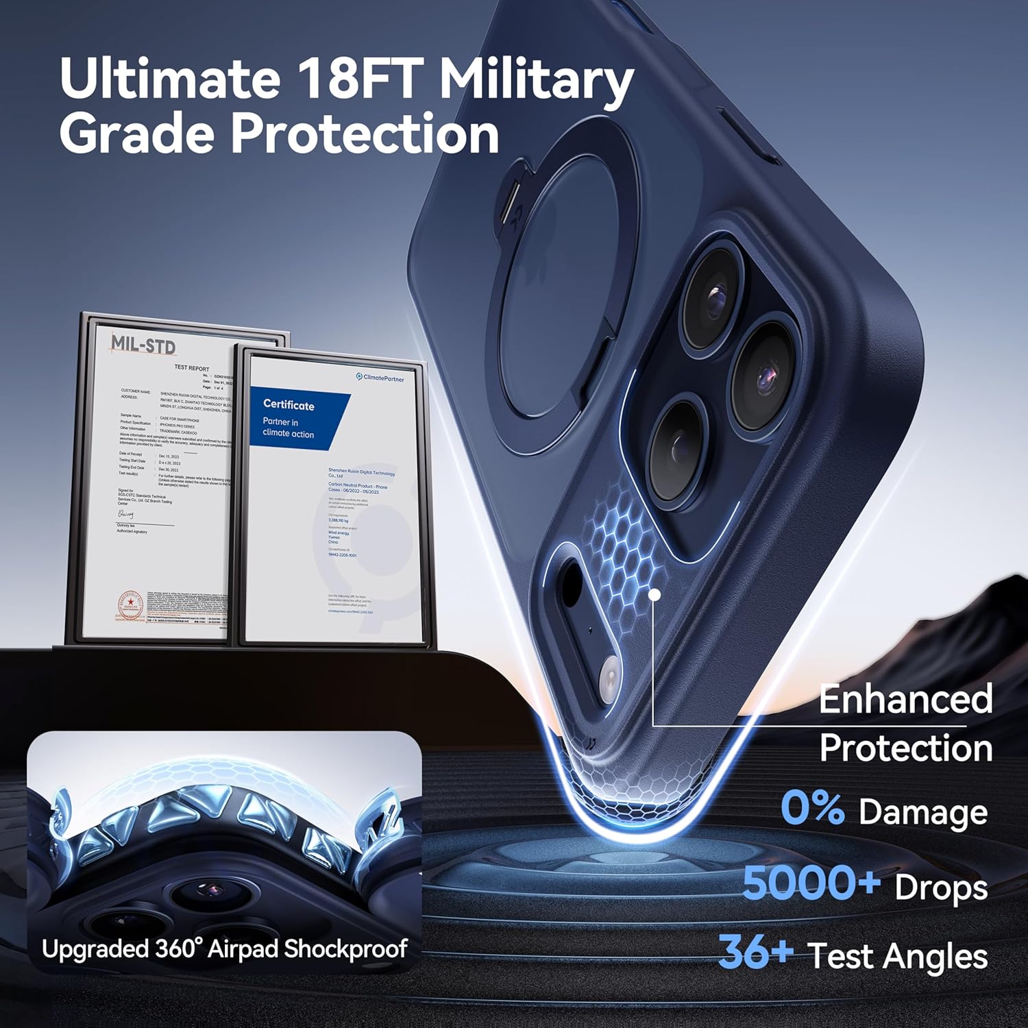 Thumbnail 4 de CASEKOO iPhone 17 Pro Max 18FT Case