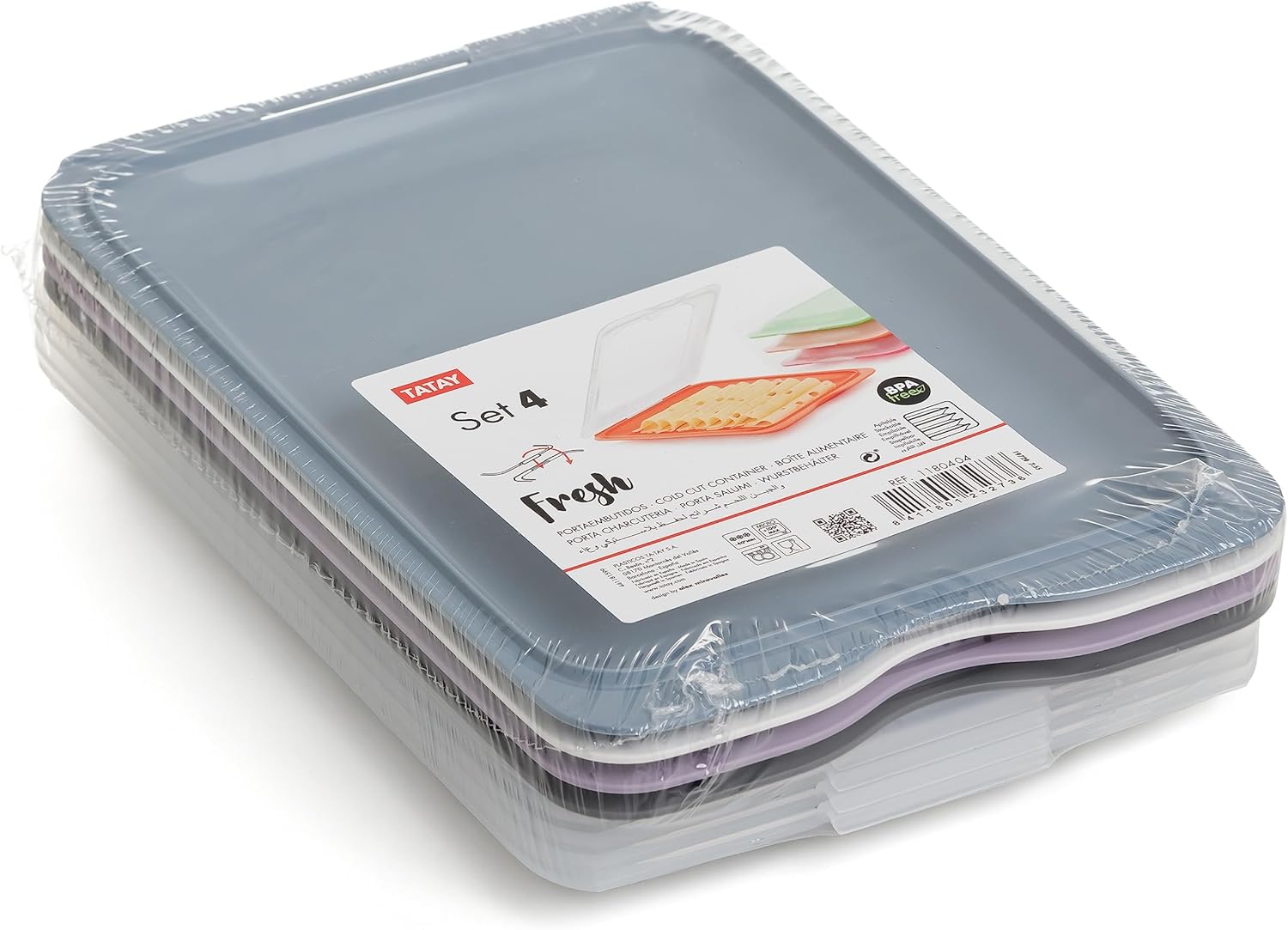 Thumbnail 1 de TATAY Porta Affettati Fresh Set 4 🍱