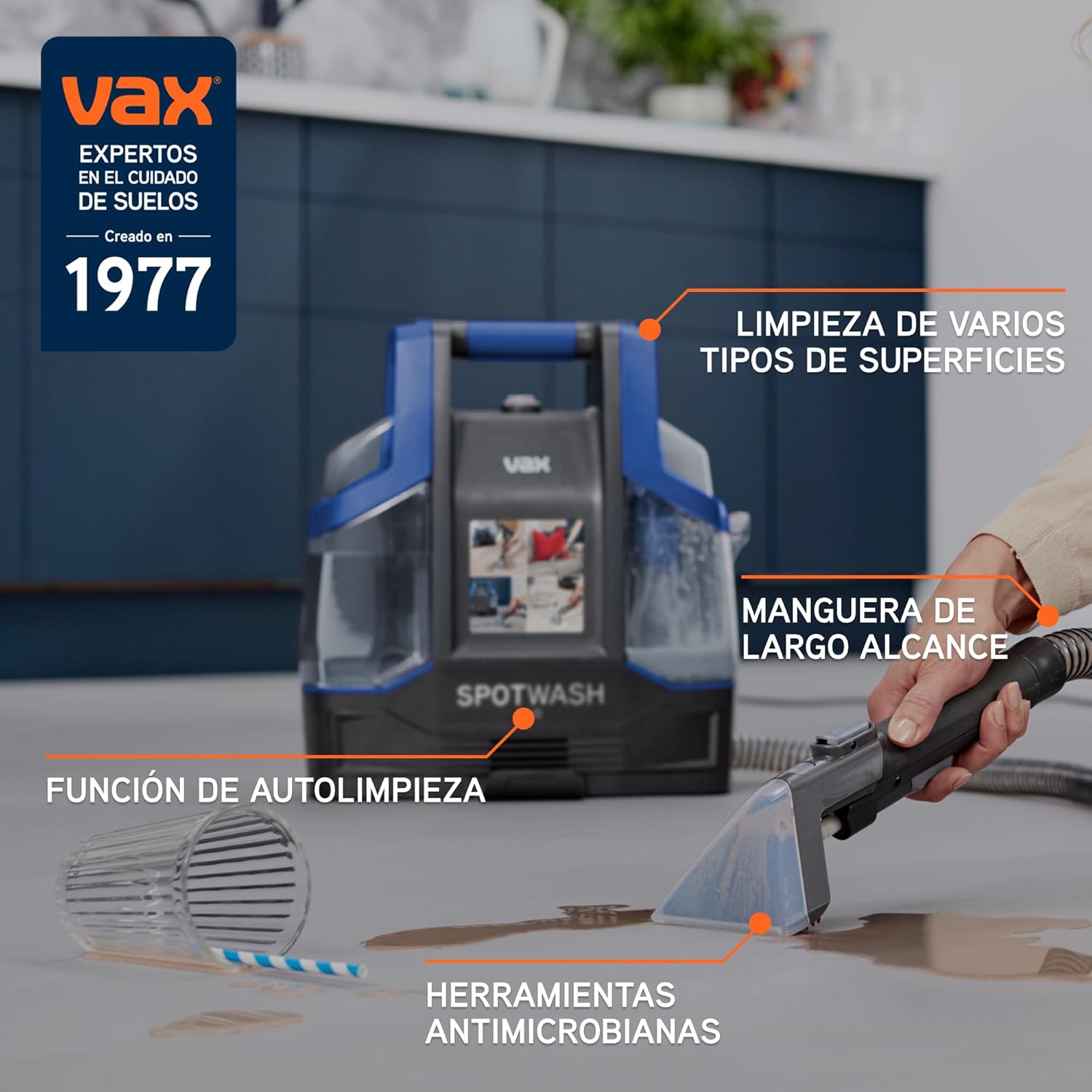 Thumbnail 1 de Vax SpotWash Duo: Limpiador de tapicerías y alfombras