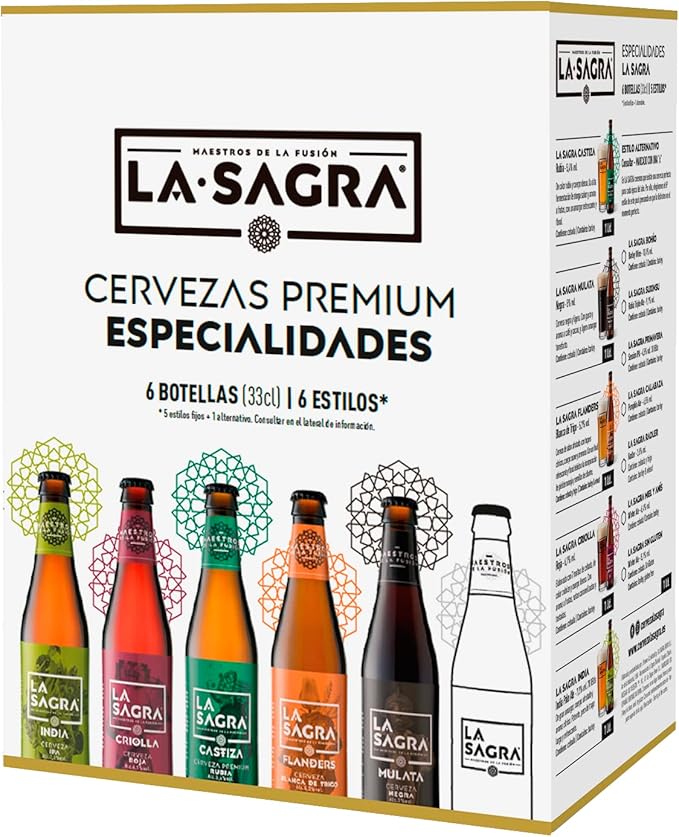 Detalle de La Sagra - Pack Degustación 6 Estilos 🍻