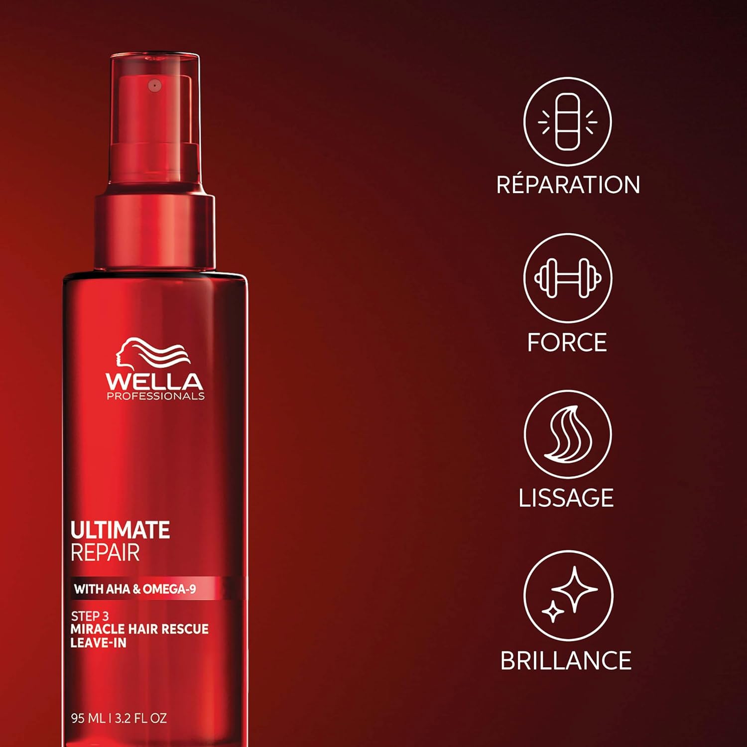 Thumbnail 2 de Wella Professionals ULTIMATE REPAIR Soin Miracle Revitalisant sans rinçage (traitement réparateur) pour cheveux abîmés