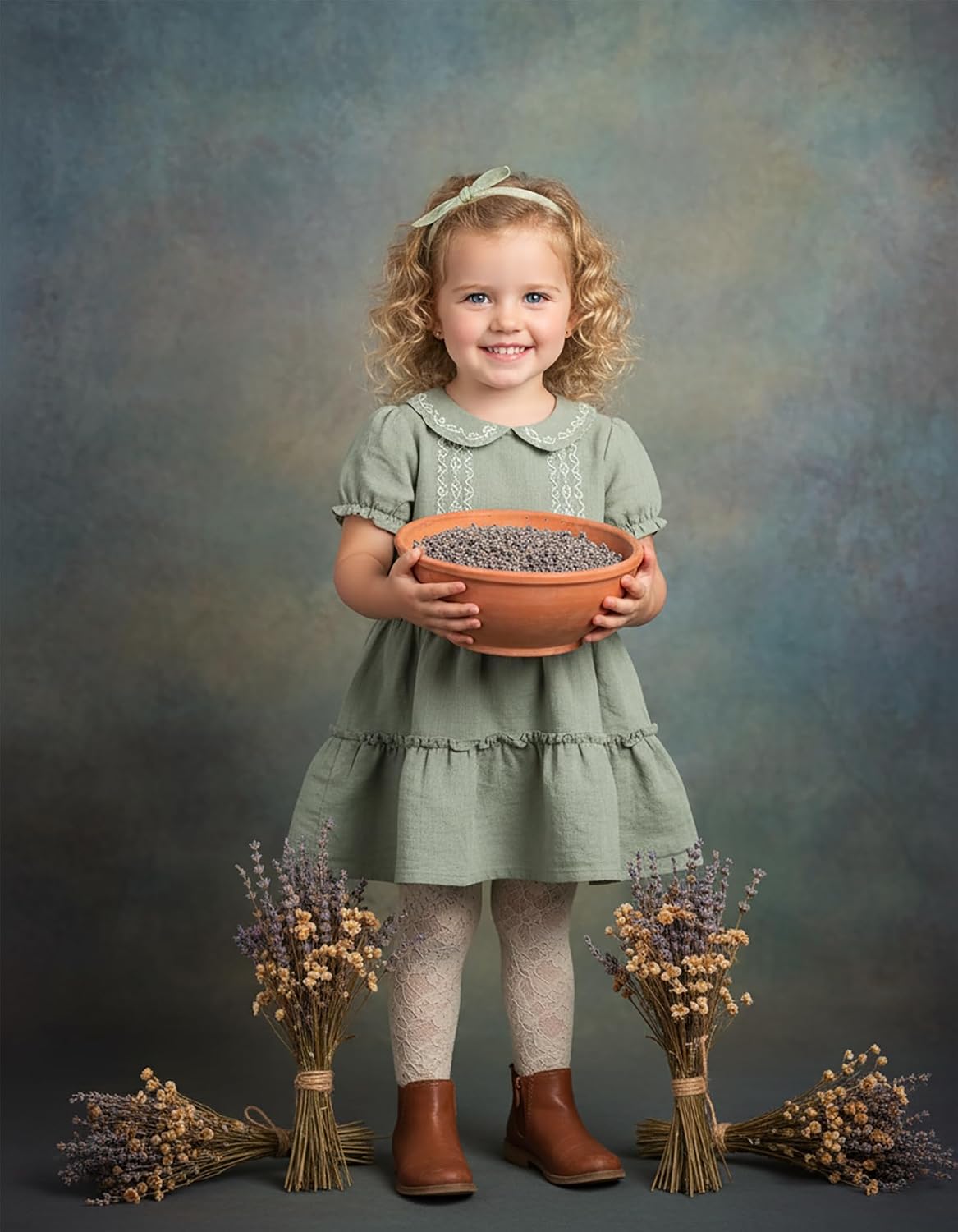 Thumbnail 2 de Kate Backdrop 2x3m: Collapsible Microfiber Photography Backdrop with Rust Retro Tone