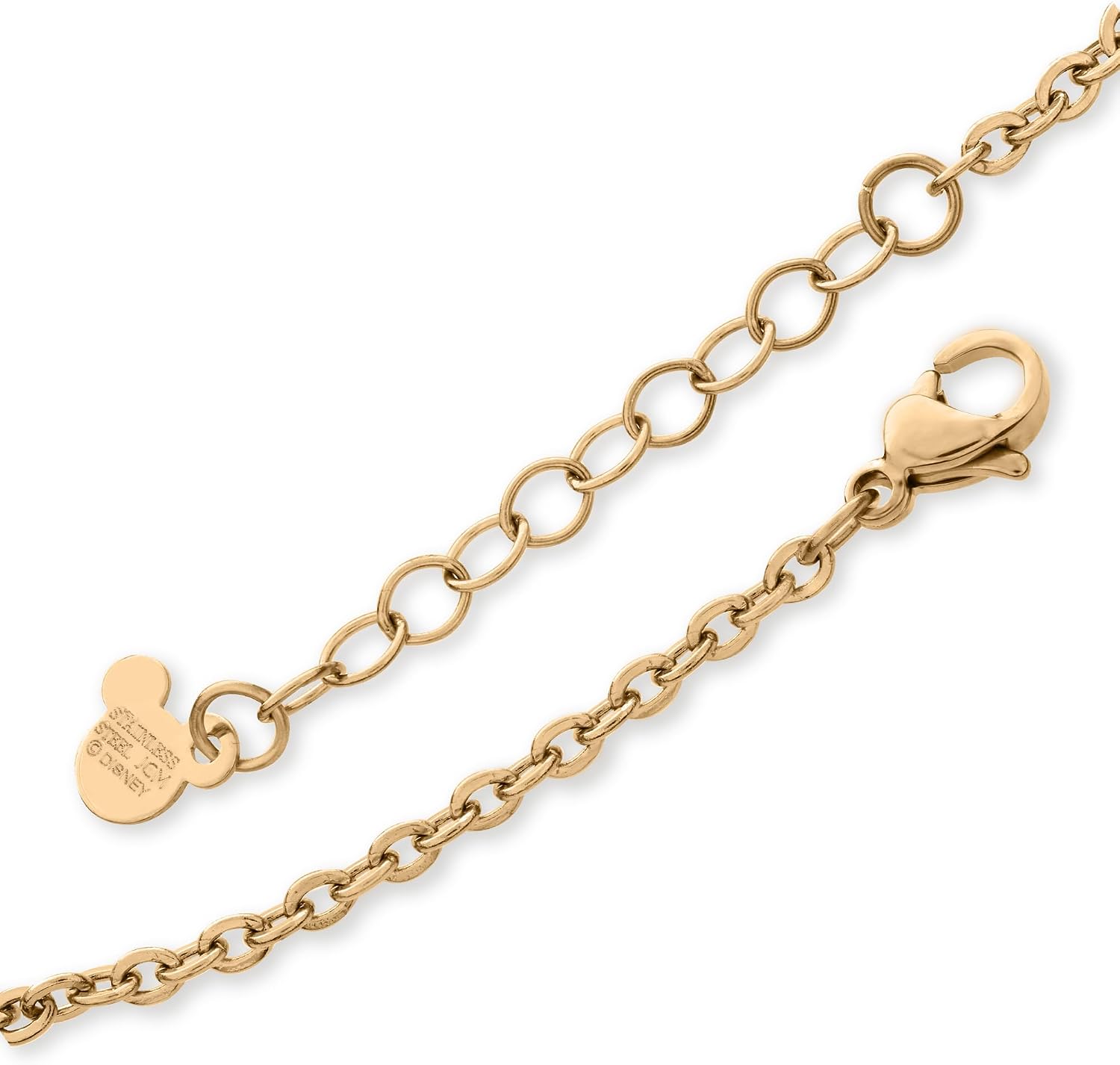 Detalle de Disney Bracciale Minnie Mouse in Acciaio Inossidabile e Zirconi 13–18 cm