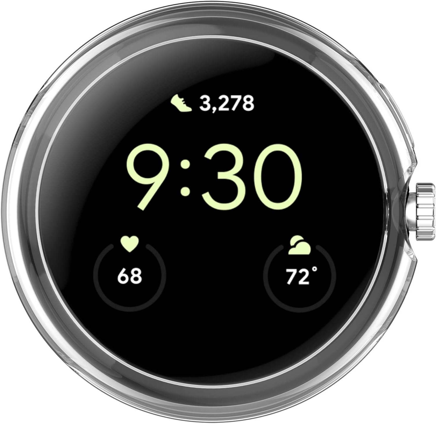 Thumbnail 5 de Panda Bobo Case for Google Pixel Watch 41mm (Gen 1–3) – Ultra-light, hard PC bumper (Transparent)