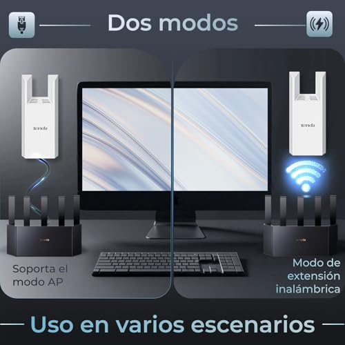 Thumbnail 5 de Tenda Repetidor WiFi AC1200 🌐 Cobertura hasta 150 m²