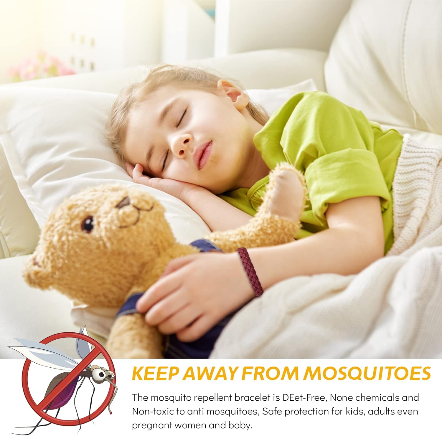 Thumbnail 3 de Mosquito Repellent Bracelet 12PCS 300 Hours