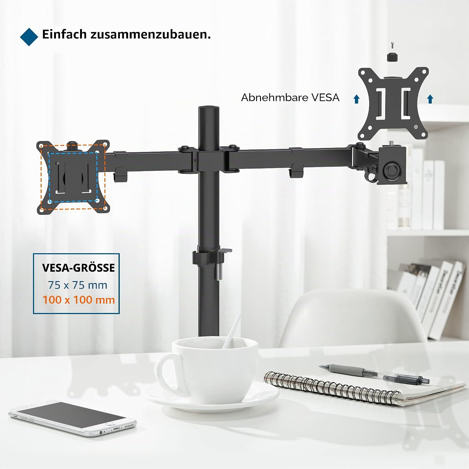 Detalle de BONTEC Monitorhalterung für 10 kg 2er Set