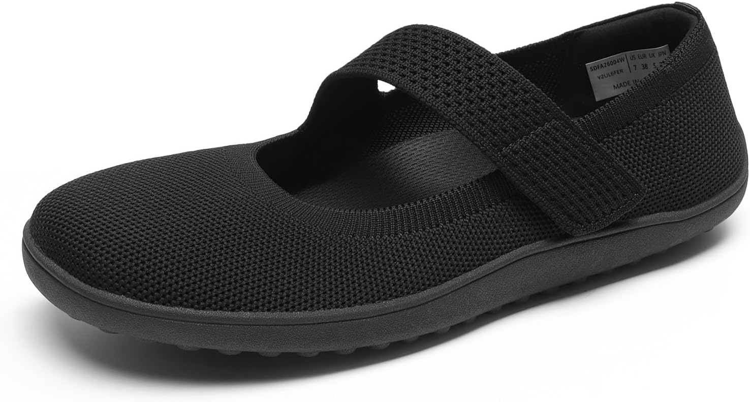 Detalle 2 de DREAM PAIRS Mary Jane Ballet Flats Wide Toe Box ðŸ‘