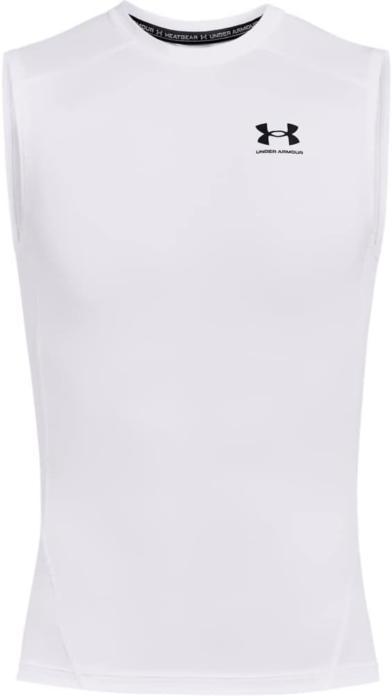 Thumbnail 4 de Under Armour Baselayer HG Comp Tanktop Weiß Herren – Kompressions-Top für intensives Training
