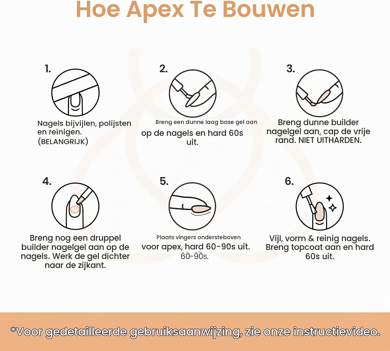 Thumbnail 6 de beetles Gel Polish Builder Gel, 12 kleuren, zelfnivellerend en 8-in-1