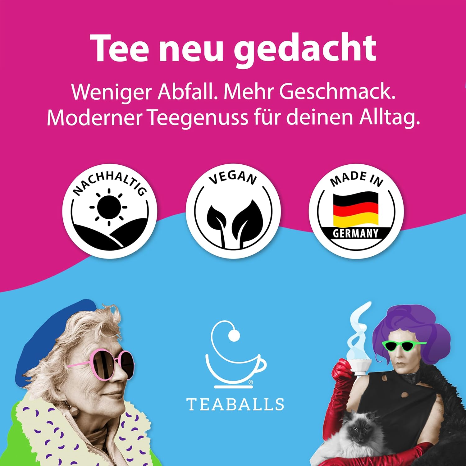 Thumbnail 6 de Teaballs 3er Fruit Mix 120 Tassen Tee
