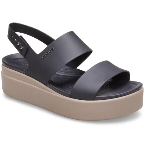Thumbnail 7 de Crocs Brooklyn Low Wedge W Blk/Mrm