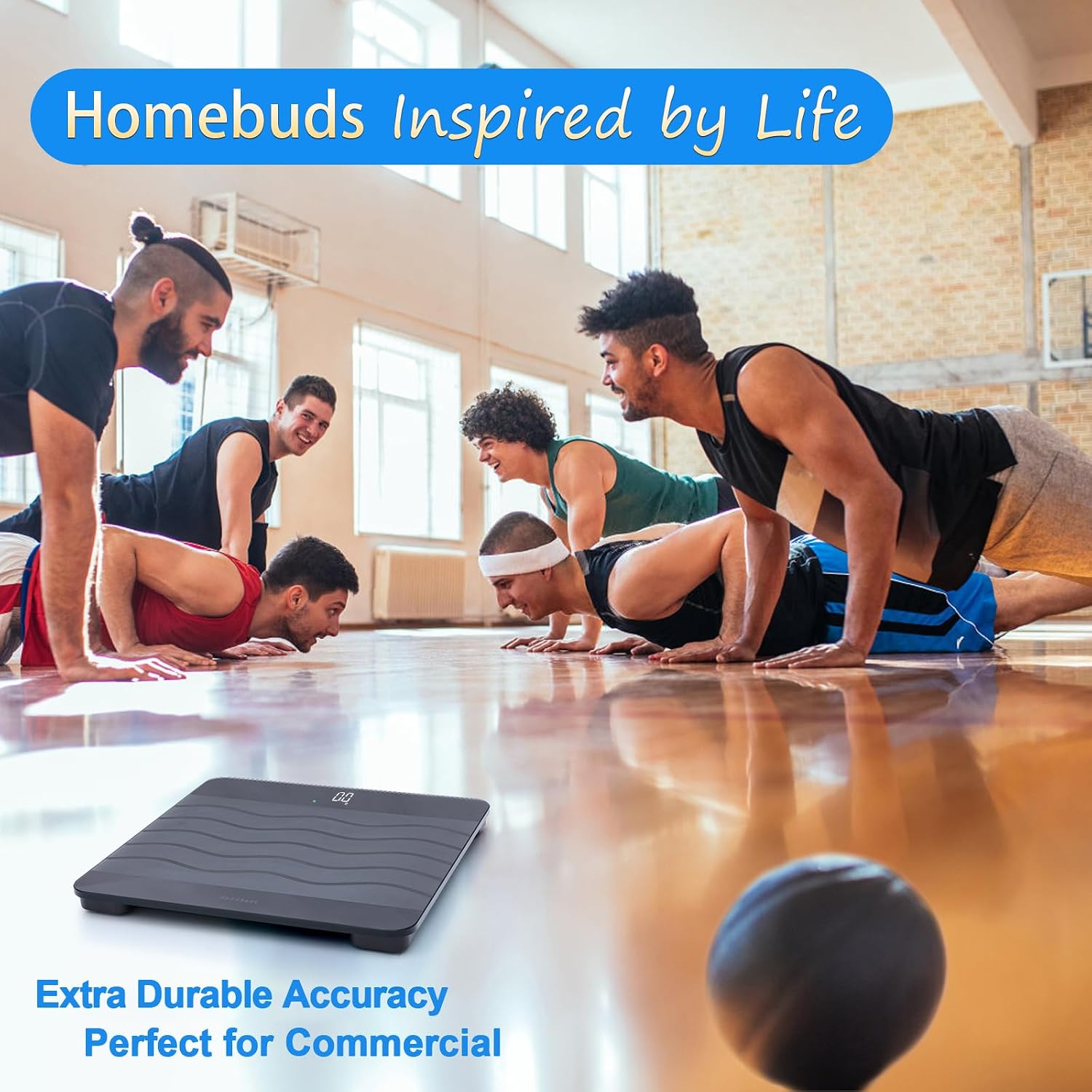 Thumbnail 6 de Homebuds Digital Bathroom Scale, 660 lb Capacity