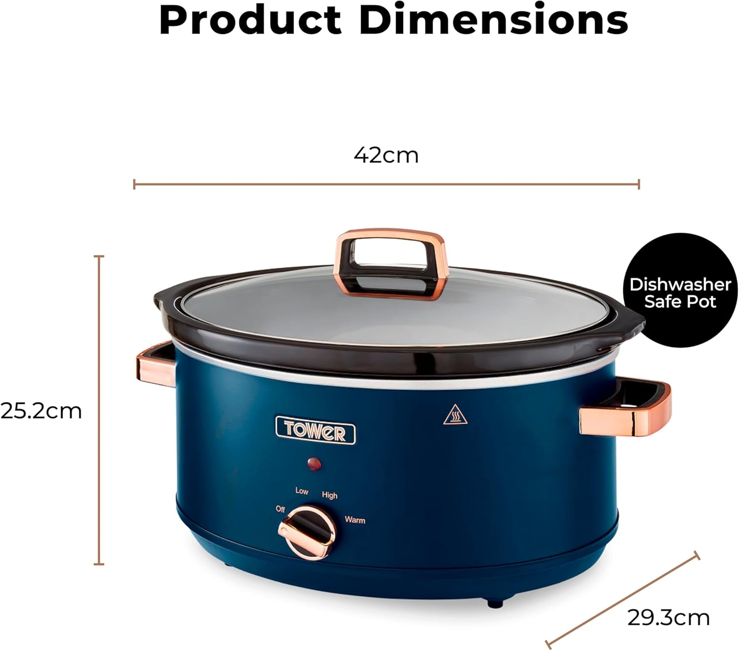 Thumbnail 5 de Tower Cavaletto 6.5L Slow Cooker