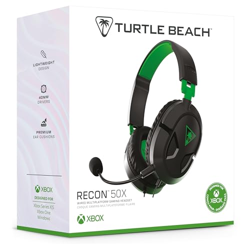 Thumbnail 7 de Turtle Beach Recon 50X Cuffie Gaming: leggerezza, comfort e suono per Xbox One, PS4, Switch e PC
