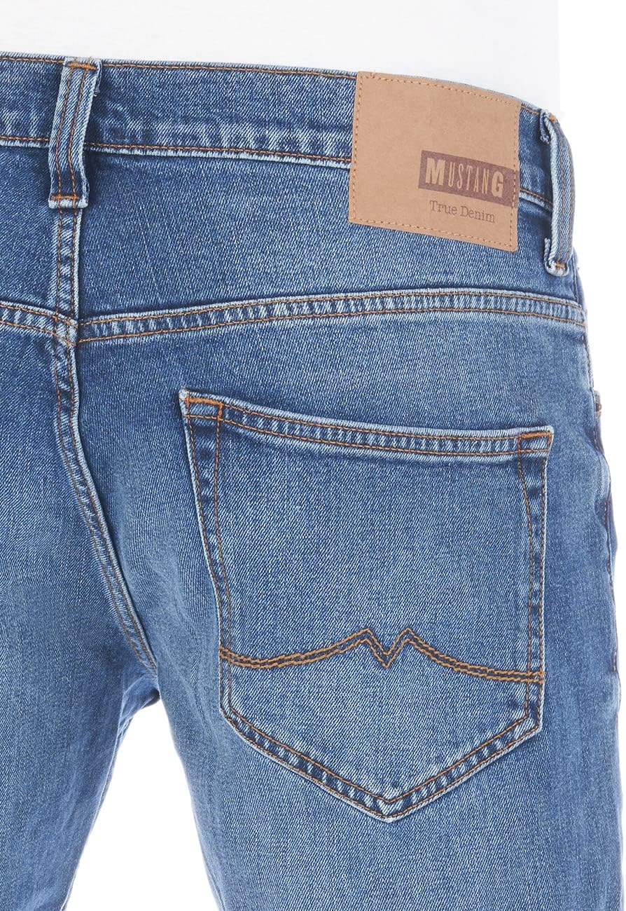 Thumbnail 4 de MUSTANG Jeans Herren Stretch Oregon Bootcut – 5-Pocket Denim in Schwarz/Blau (Größen 30–44)