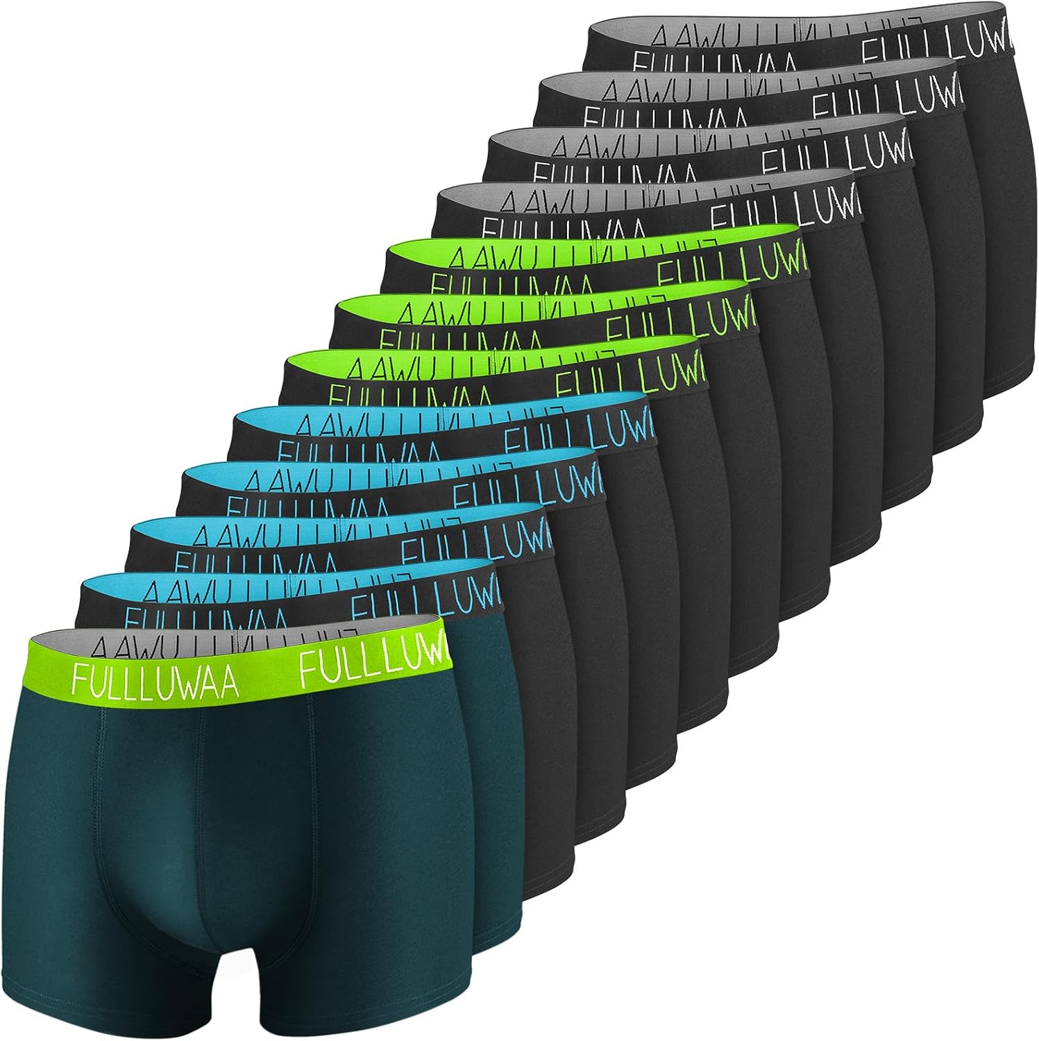Detalle 2 de Fullluwaa Boxershorts Herren 8er Pack Unterwäsche M bis 4XL