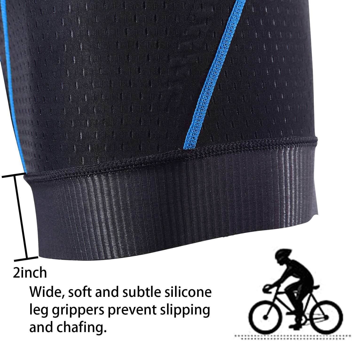 Thumbnail 3 de Souke Sports Men's Cycling Underwear 4D Padded Undershorts with Breathable, Anti-Slip Design