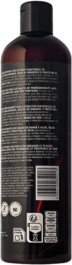 Detalle de Balsamo addolcente Natural&Amazing DIVINA BLK per capelli mossi, ricci, super-ricci e afro – 400 ml