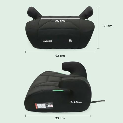 Detalle de My Babiie MBCSB10 Booster Car Seat – Light, Travel‑Ready, Backless Group 3
