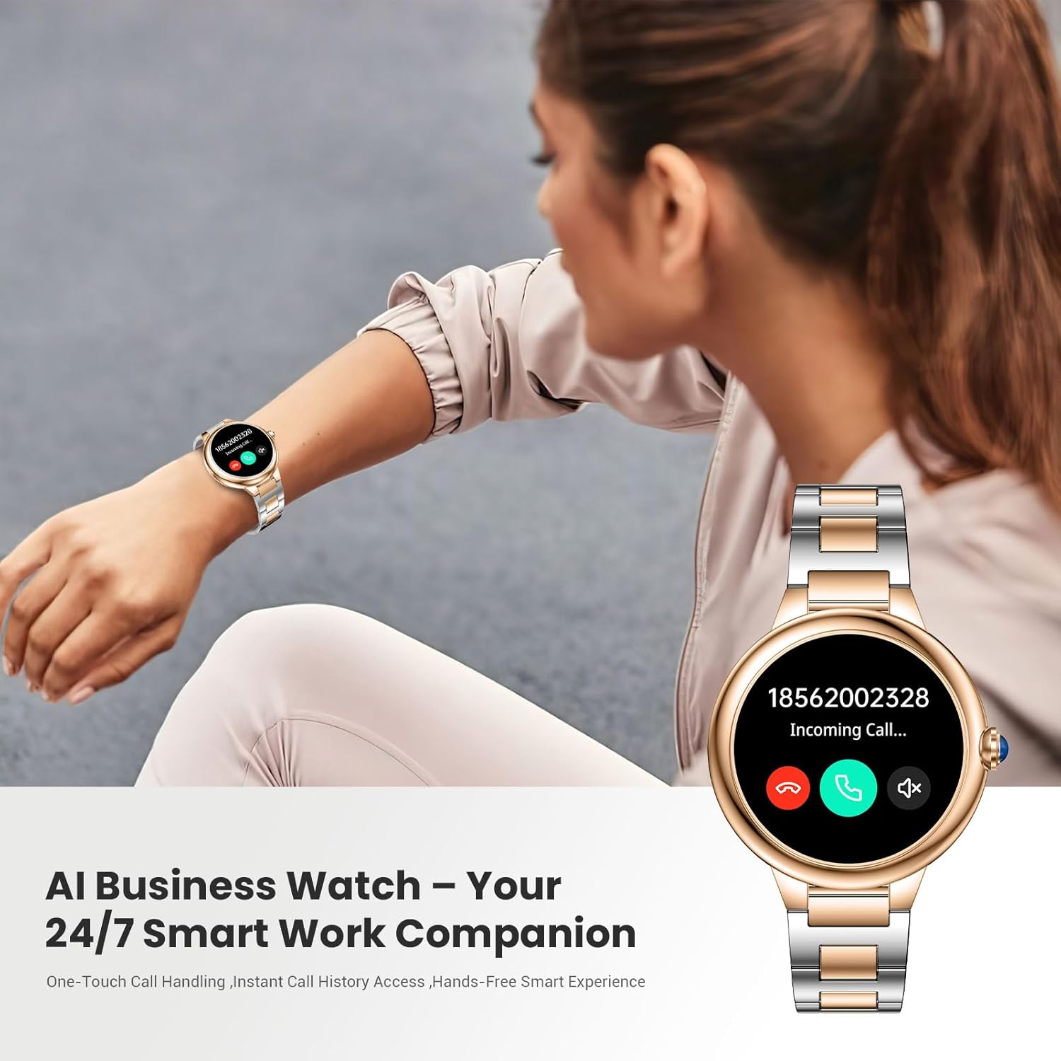 Thumbnail 6 de 2026 Upgrade Smart Watch for Women 1.19" AI Fitness Tracker