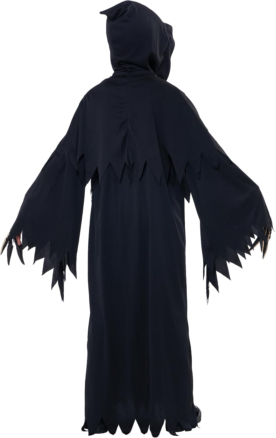 Detalle de California Costumes Grim Reaper Deluxe Boys' Costume with Hood and Vinyl Hands