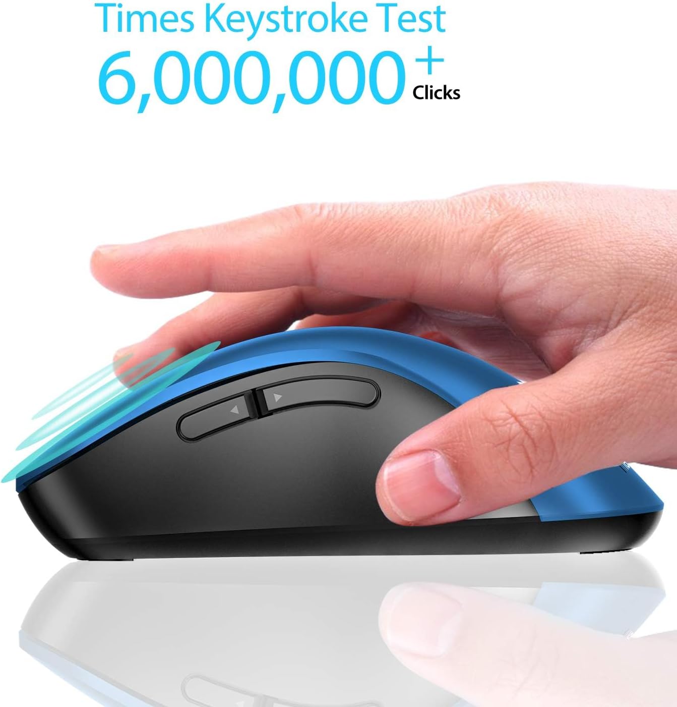 Thumbnail 4 de memzuoix 2.4G Portable Wireless Mouse 1400 DPI