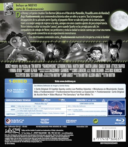 Thumbnail 1 de Frankenweenie 📷