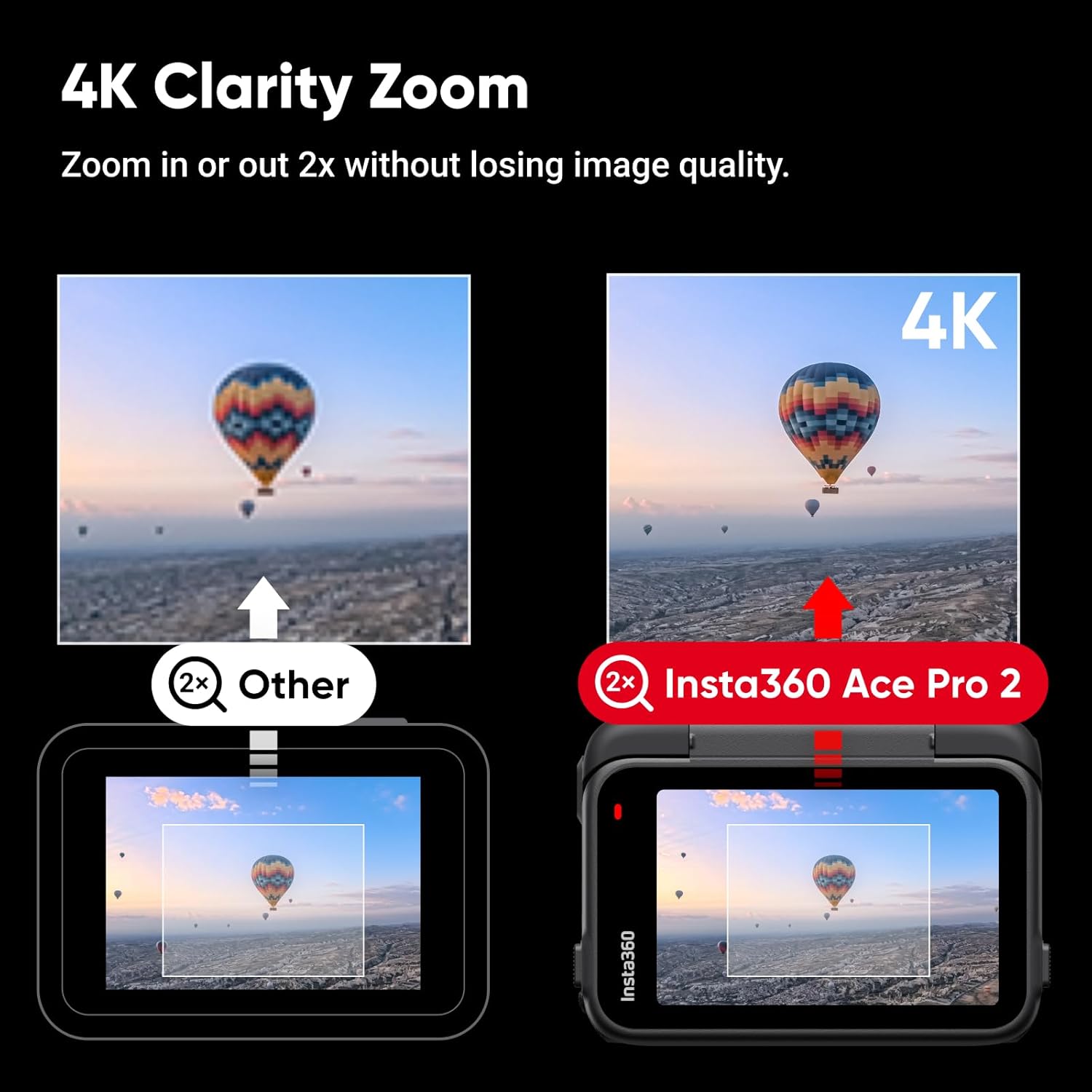 Thumbnail 6 de Insta360 Ace Pro 2 Standard Bundle action camera (8K, 12 m waterproof, Leica co-engineered optics)