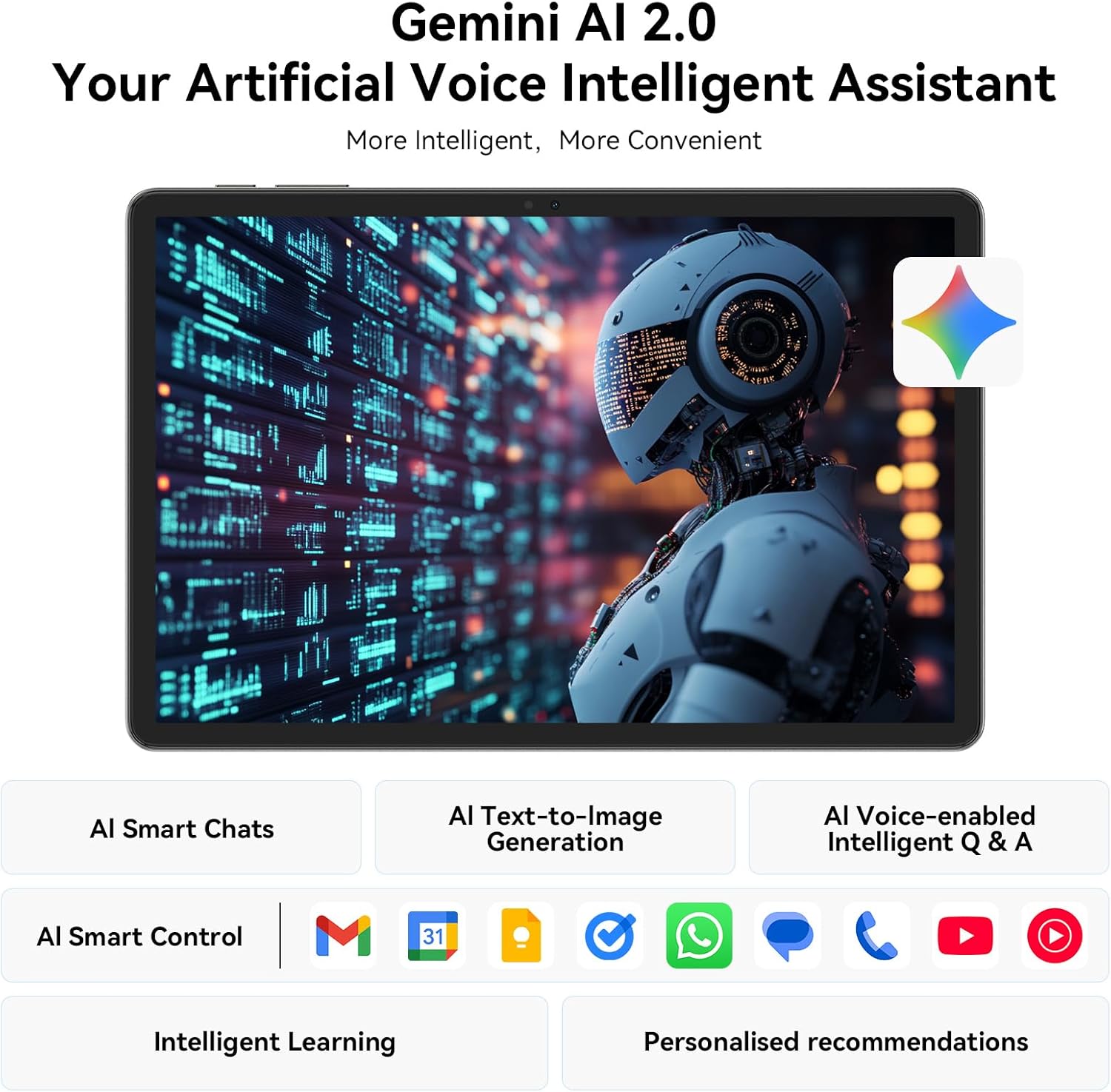Thumbnail 3 de TABWEE Tablet 11 Inch Android 16