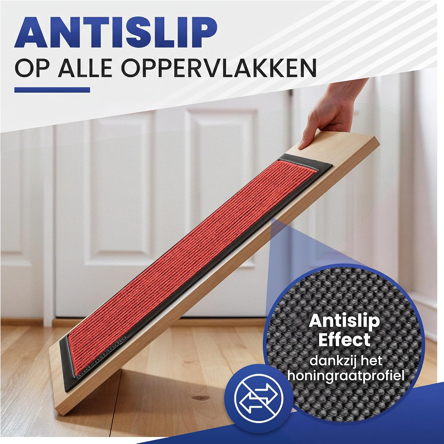 Thumbnail 6 de Bodenständig Deurmat buiten voordeur absorberend, rood, 40 x 60 cm