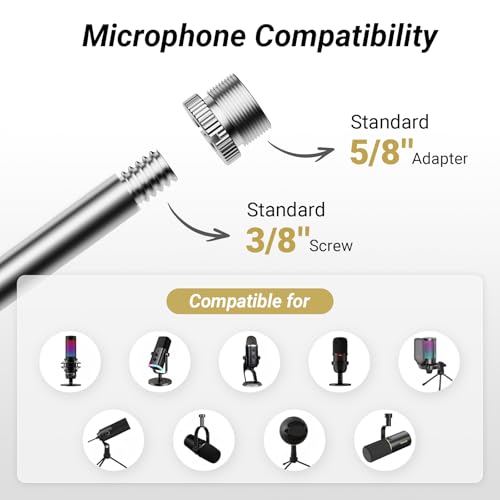 Thumbnail 4 de TONOR T20LP Low Profile Mic Arm Desk Mount