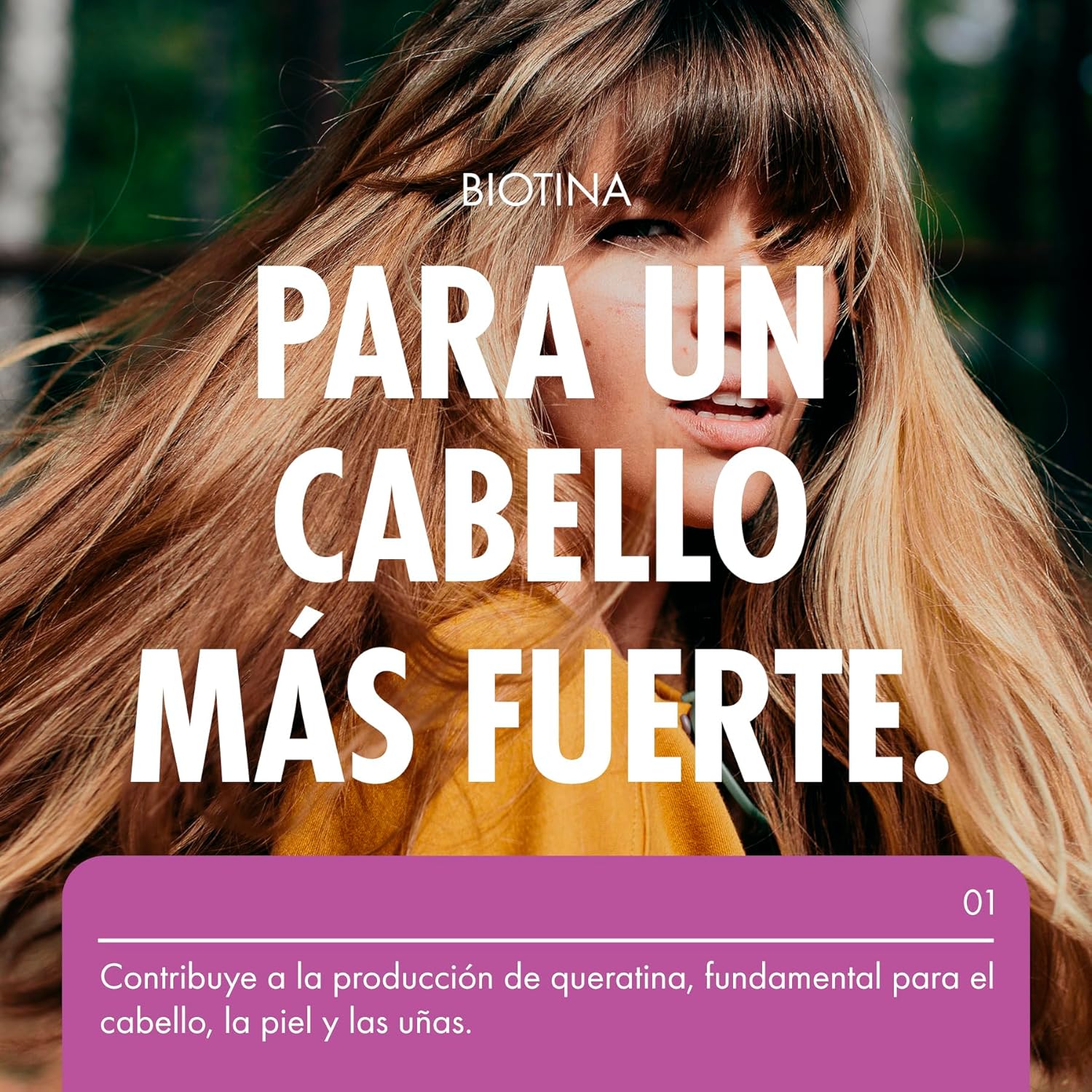 Thumbnail 3 de Incite Nutrition Biotina para cabello 🌿 12,000mcg, 400 cápsulas