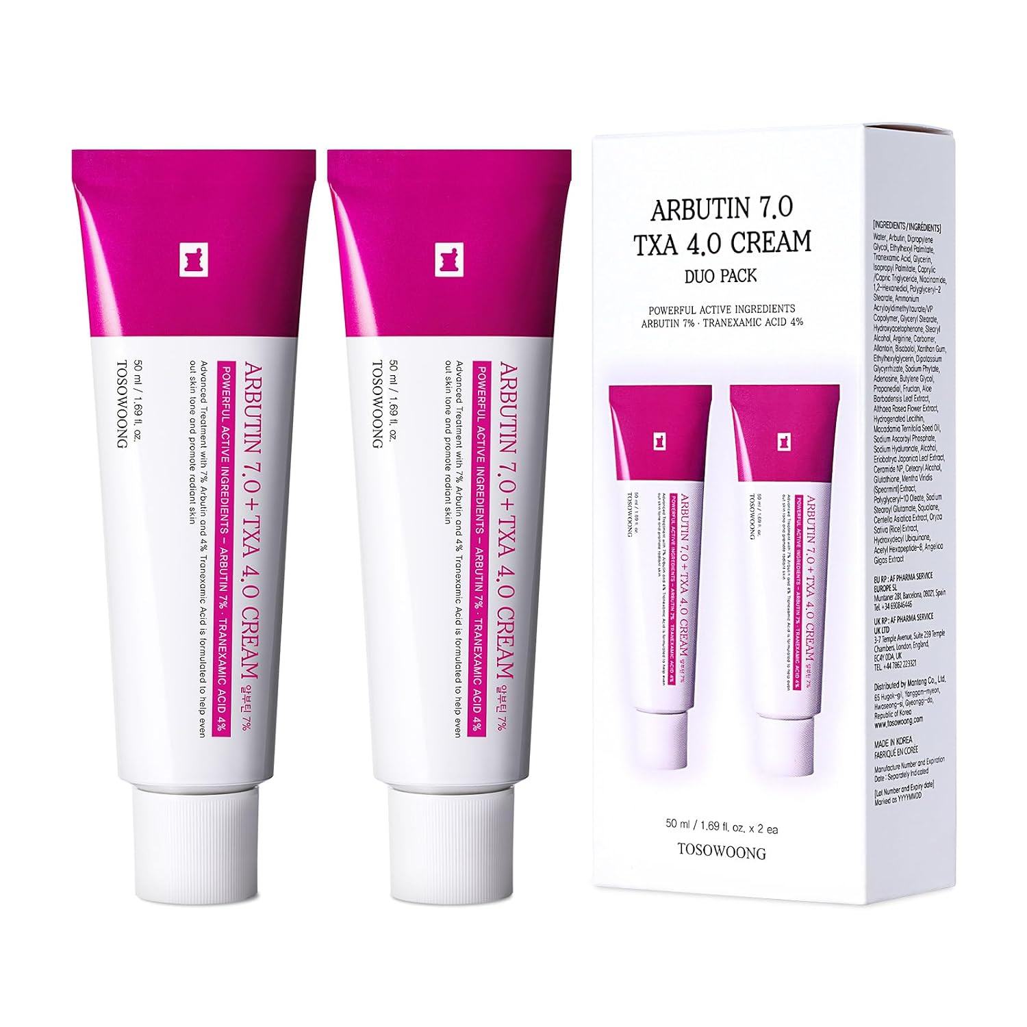 Thumbnail 6 de TOSOWOONG Arbutin 7% Brightening Cream 50ml