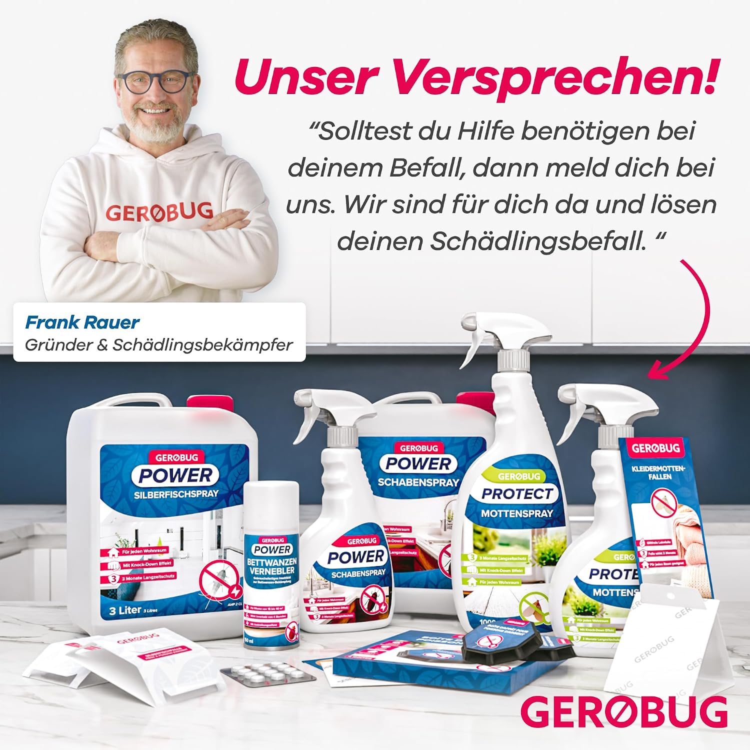 Thumbnail 6 de Gerobug Silberfischfalle 12 Stück – giftfrei, diskret und langlebig