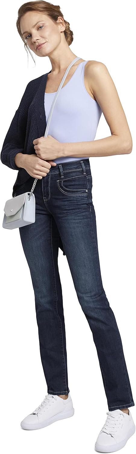 Thumbnail 6 de TOM TAILOR Women’s Alexa Straight Jeans im Five-Pocket-Style