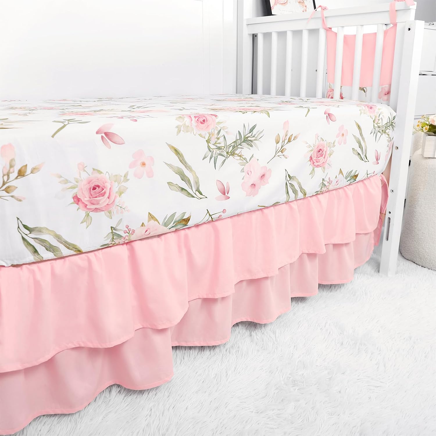 Detalle de TANOFAR crib bedding set, 4-piece