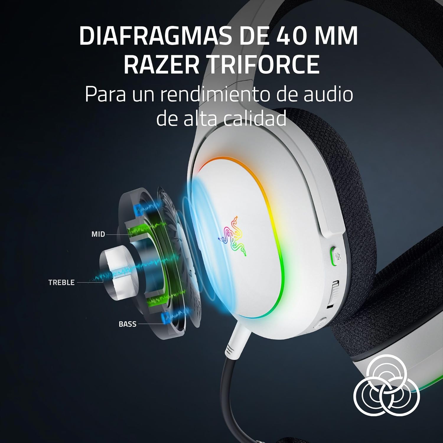 Thumbnail 4 de Razer Barracuda X Chroma 🎮 Auriculares inalámbricos multigaming