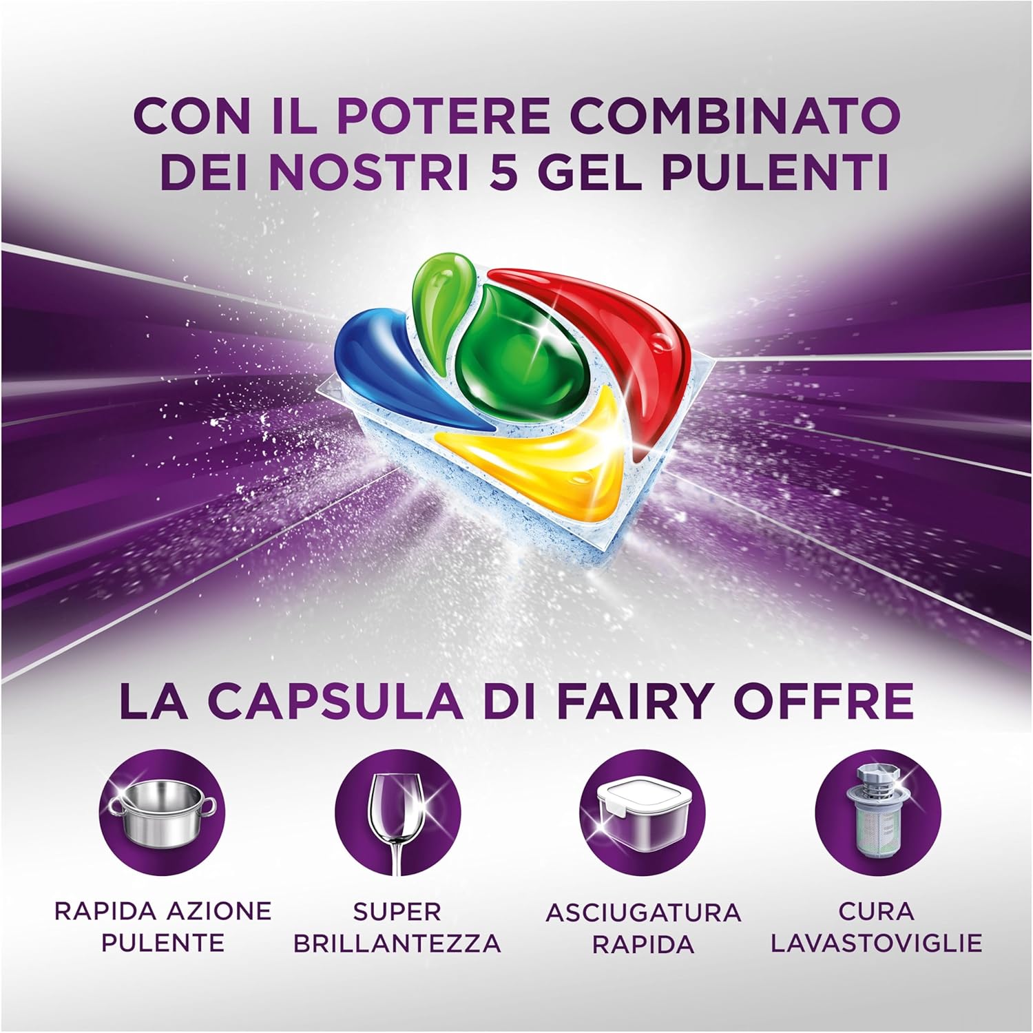 Thumbnail 2 de Fairy 30 Minuti Miracle 100 capsule 🍋