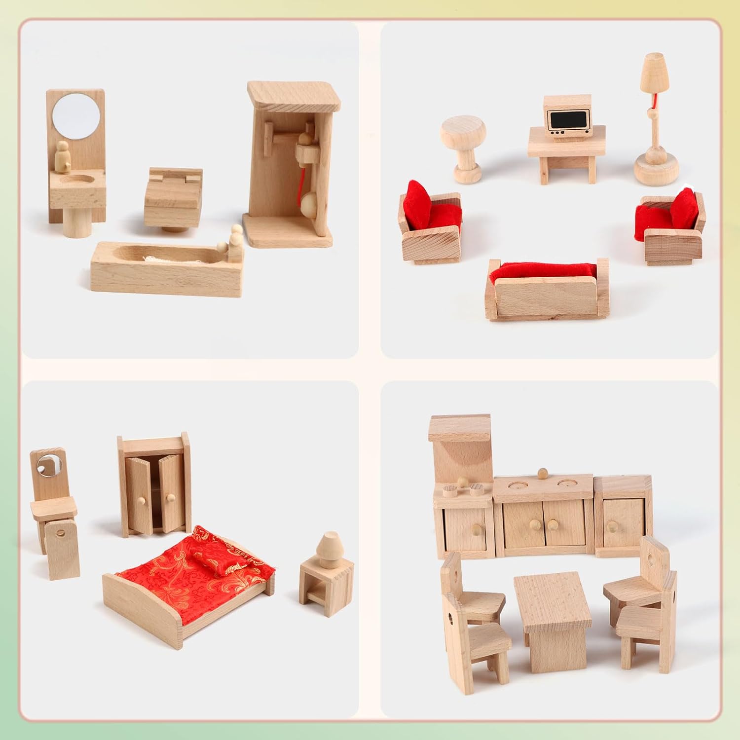 Thumbnail 4 de KABENFIS 5 Set accessori per casa delle bambole