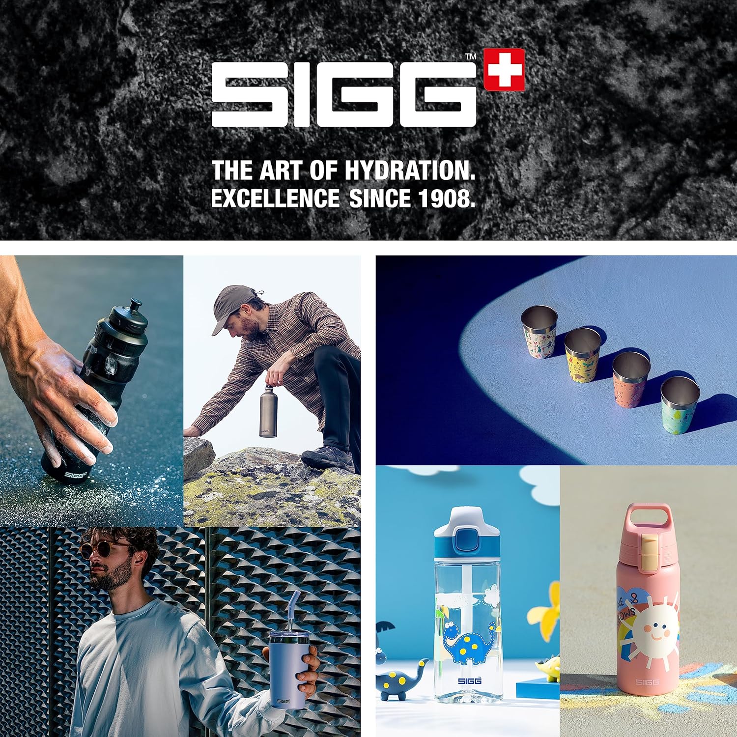 Thumbnail 2 de Sigg Edelstahl Trinkflasche Shield ONE 1 L